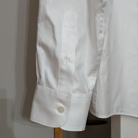 Zara Textured Weave Twill Dress Shirt - Picture 5 of 7